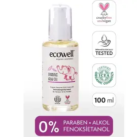Ecowell Organik Bebek Yağı 100ml - 2