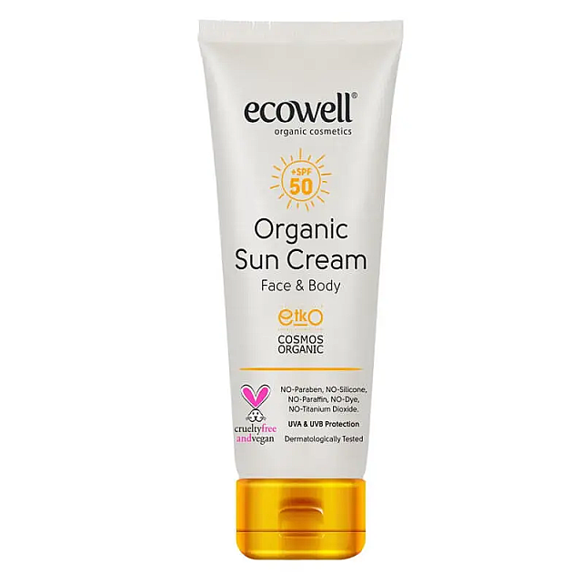 Ecowell Organik Güneş Kremi SPF 50+ 110g - 1
