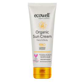 Ecowell Organik Güneş Kremi SPF 50+ 110g - Ecowell