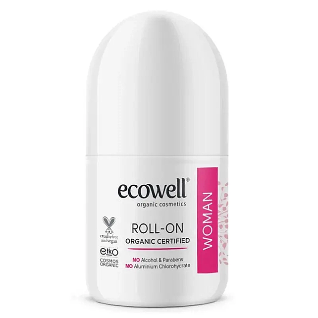 Ecowell Organik Roll-On Deodorant 75ml - 1