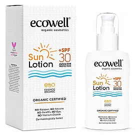 Ecowell Organik Sun Lotion SPF 30+ Güneş Koruyucu Losyon 150ml - Ecowell