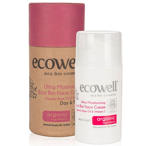 Ecowell Ultra Nemlendirici Eco Bio Yüz Bakım Kremi 50ml Ecowell Ultra Nemlendirici Eco Bio Yüz Bakım Kremi 50ml