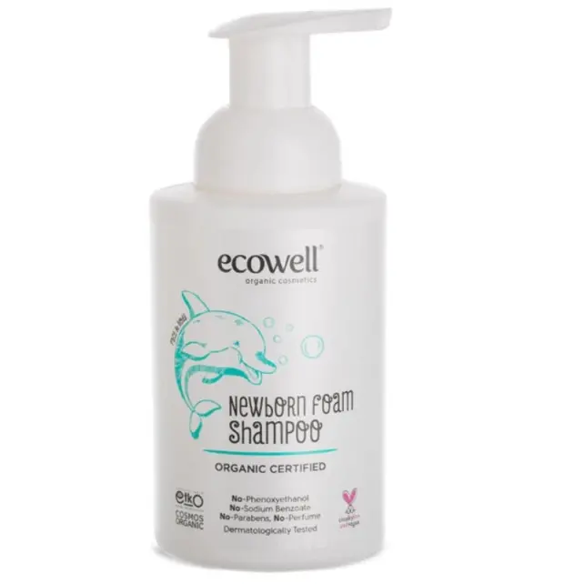 Ecowell Yenidoğan Köpük Şampuan 300ml - 1