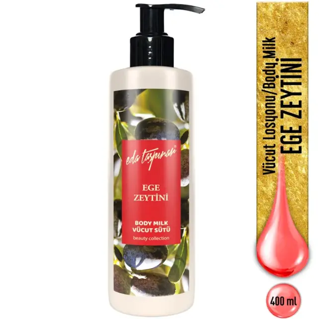 Eda Taşpınar Aegean Olive Body Milk - Vücut Sütü 400ml - 3
