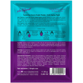 Eda Taşpınar Anti Aging Mask - Yaşlanma Karşıtı Kağıt Maske 25ml - 2