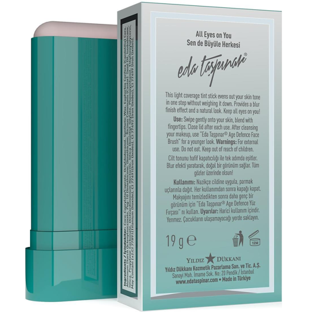 Eda Taşpınar BB Stick Renkli Nemlendirici - Fair 19g - 5