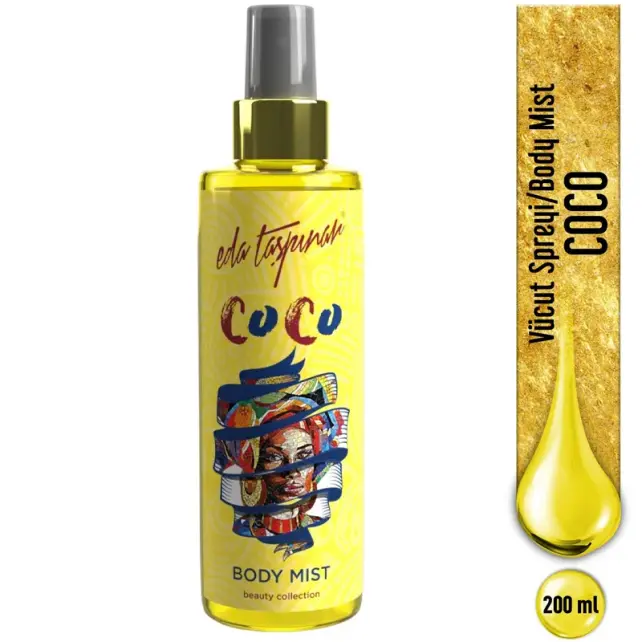 Eda Taşpınar Body Mist Coco - Vücut Spreyi 200ml - 6