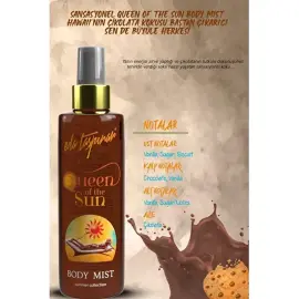 Eda Taşpınar Body Mist Queen Of The Sun - Vücut Spreyi 200ml - 3