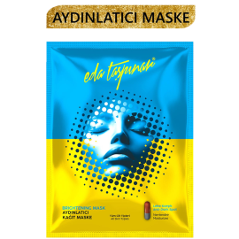 Eda Taşpınar Brightening Mask - Aydınlatıcı Etkili Kağıt Maske 25ml - 4