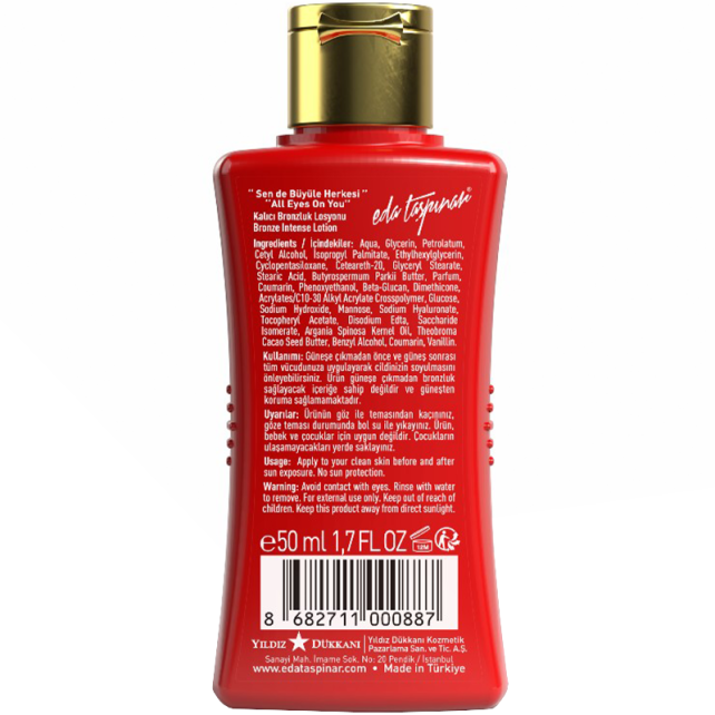 Eda Taşpınar Bronze Intense Lotion - Kalıcı Bronzluk Losyonu 50ml - 2