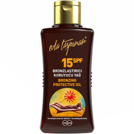 Eda Taşpınar Bronzing Protective Oil SPF 15 - Bronzlaştırıcı Güneş Yağı 50ml - 1