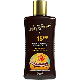 Eda Taşpınar Bronzing Protective Oil SPF 15 - Bronzlaştırıcı Güneş Yağı 200ml - Eda Taşpınar