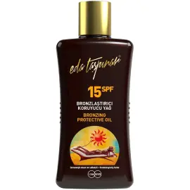 Eda Taşpınar Bronzing Protective Oil SPF 15 - Bronzlaştırıcı Güneş Yağı 200ml - Eda Taşpınar