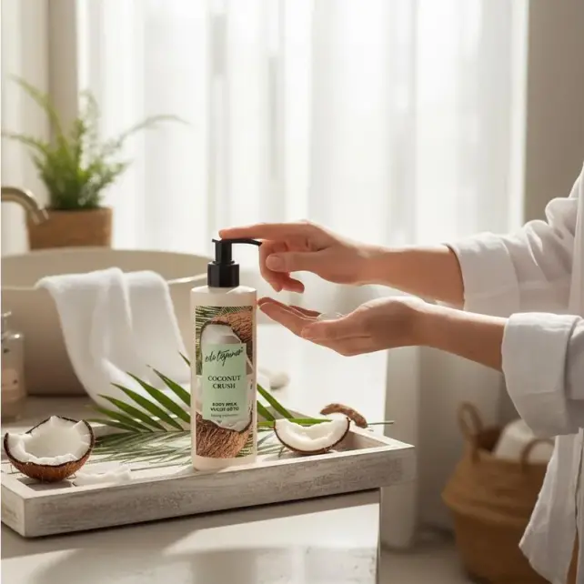 Eda Taşpınar Coconut Crush Body Milk - Vücut Sütü 400ml - 3