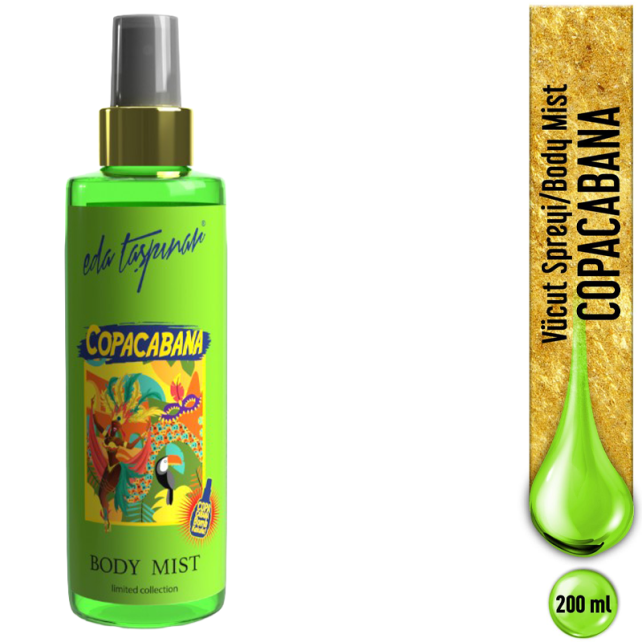 Eda Taşpınar Copacabana Body Mist - Vücut Spreyi 200ml - 4