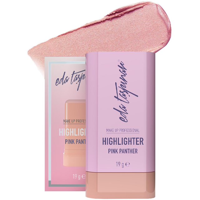 Eda Taşpınar Cream Highlighter - Krem Stick Aydınlatıcı Pink Panter 19g - 3