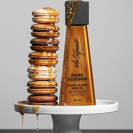 Eda Taşpınar Dark Illusion Bronze Glitter Body Oil - Bronz Işıltılı Vücut Yağı 200ml - 4
