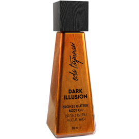 Eda Taşpınar Dark Illusion Bronze Glitter Body Oil - Bronz Işıltılı Vücut Yağı 200ml - 2