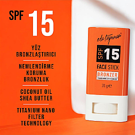 Eda Taşpınar Face Bronzer SPF 15 - Stick Bronzlaştırıcı 20gr - 3