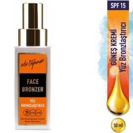 Eda Taşpınar Face Bronzer SPF 15 - Yüz Bronzlaştırıcı 50ml - 4