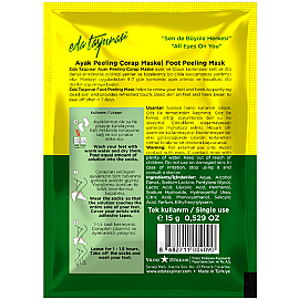 Eda Taşpınar Foot Peeling Mask - Ayak Peelingi Çorap Maske 18ml - 2