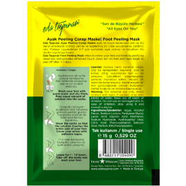 Eda Taşpınar Foot Peeling Mask - Ayak Peelingi Çorap Maske 18ml - 2