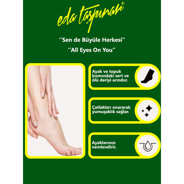 Eda Taşpınar Foot Peeling Mask - Ayak Peelingi Çorap Maske 18ml - 3