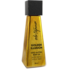 Eda Taşpınar Golden Illusion Gold Glitter Body Oil - Altın Işıltılı Vücut Yağı 200ml - 2