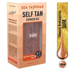 Eda Taşpınar Güneşsiz Bronzlaştırıcı Self Tanning - Dark 200ml - 9