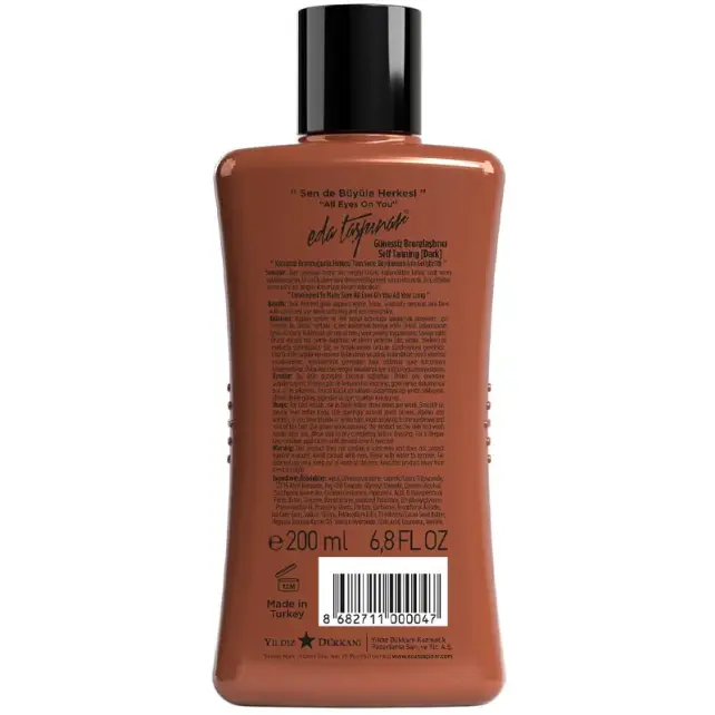 Eda Taşpınar Güneşsiz Bronzlaştırıcı Self Tanning - Dark 200ml - 4