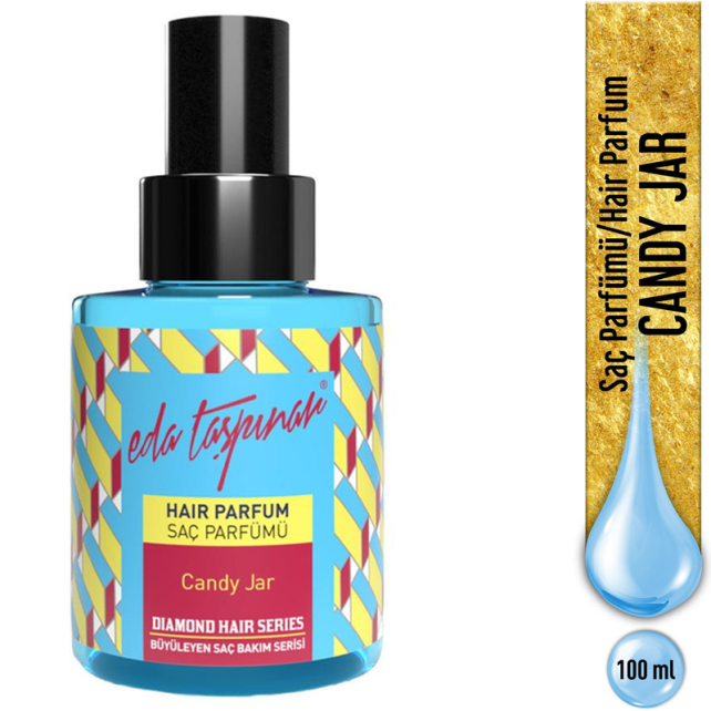 Eda Taşpınar Hair Parfum Candy Jar - Saç Parfümü 100ml - 4