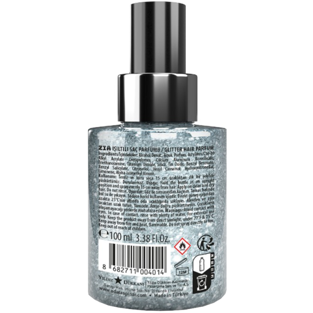 Eda Taşpınar Hair Parfum Zia Glitter - Işıltlı Saç Parfümü 100ml - 2