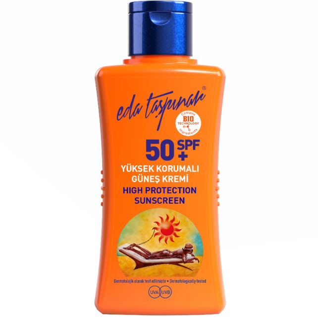 Eda Taşpınar High Protection Sunscreen SPF 50+ Yüksek Korumalı Güneş Kremi 50ml - 1