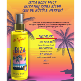 Eda Taşpınar Ibiza Body Mist - Vücut Spreyi 200ml - 3