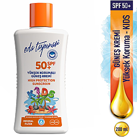 Eda Taşpınar Kids Mineral Filter SPF 50 + Çocuklar İçin Yüksek Korumalı Güneş Kremi 200ml - 4