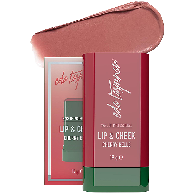 Eda Taşpınar Lip & Cheek Cream Stick Allık - Cherry Belle 19gr - 3
