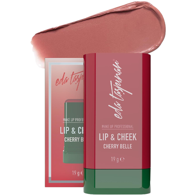 Eda Taşpınar Lip & Cheek Cream Stick Allık - Cherry Belle 19gr - 3