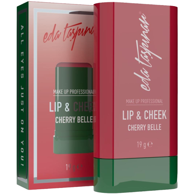 Eda Taşpınar Lip & Cheek Cream Stick Allık - Cherry Belle 19gr - 4