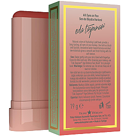 Eda Taşpınar Lip & Cheek Cream Stick Allık - Darling Peach 19gr - 4