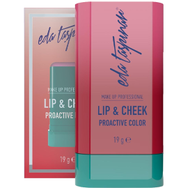 Eda Taşpınar Lip & Cheek Cream Stick Allık - Proactive Color 19gr - Eda Taşpınar