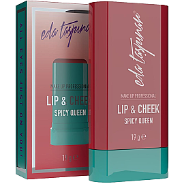 Eda Taşpınar Lip & Cheek Cream Stick Allık - Spicy Queen 19gr - 4