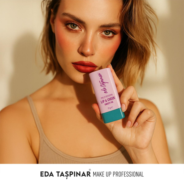 Eda Taşpınar Lip & Cheek Cream Stick Allık - Sweety Pie 19gr - 6