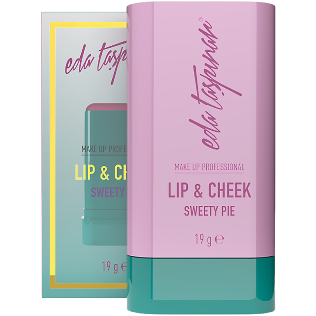 Eda Taşpınar Lip & Cheek Cream Stick Allık - Sweety Pie 19gr - 1