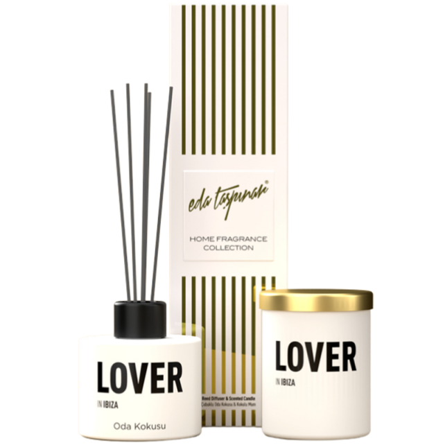 Eda Taşpınar Lover Reed Oda Kokusu 100ml & Mum 100ml Set - 1