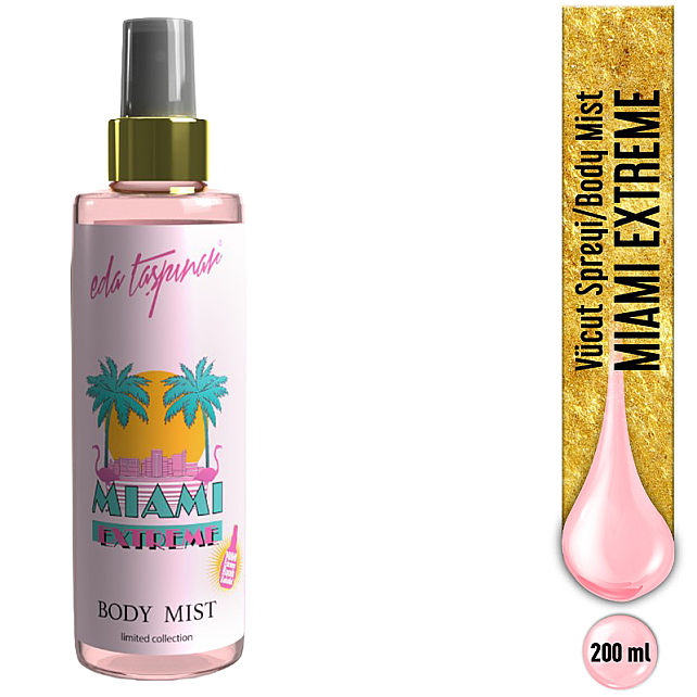 Eda Taşpınar Miami Extreme Body Mist - Vücut Spreyi 200ml - 3