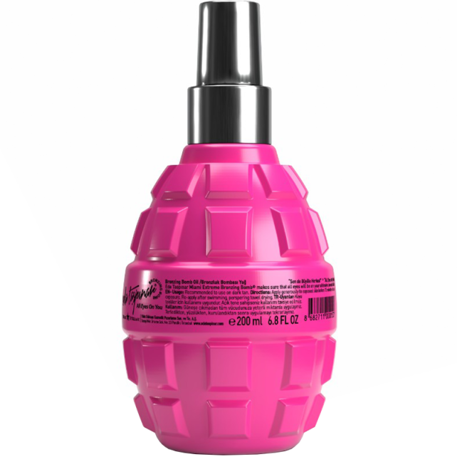 Eda Taşpınar Miami Extreme Bronzing Bomb - Bronzlaştrıcı Güneş Yağı 200ml - 2