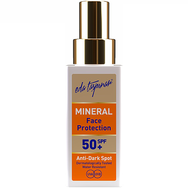 Eda Taşpınar Mineral Face Protection SPF 50+ Mineral Yüz Güneş Koruyucu 50ml - 1