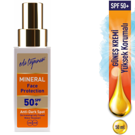 Eda Taşpınar Mineral Face Protection SPF 50+ Mineral Yüz Güneş Koruyucu 50ml - 5
