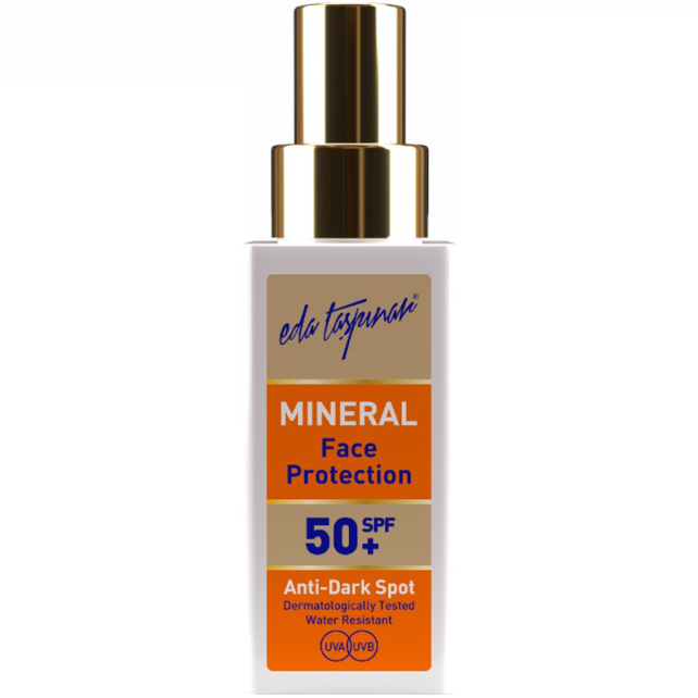 Eda Taşpınar Mineral Face Protection SPF 50+ Mineral Yüz Güneş Koruyucu 50ml - 1