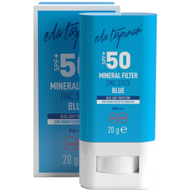 Eda Taşpınar Mineral Filter Zinc Stick Blue SPF 50+ Stick Güneş Koruyucu 20g - 3